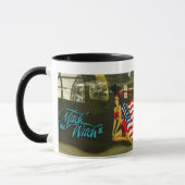 Mug Art d'avions de 2ÈME GUERRE MONDIALE de sorcière (Gauche)