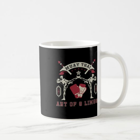 Mug Art De 8 Membres Muay Thai (Droite)