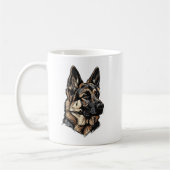 Mug Art de Berger Allemand (Gauche)