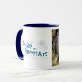 Mug Art de Bowes de studio : Clé au château (Devant gauche)