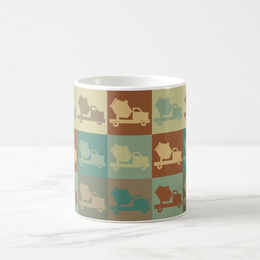 Mug Art de bruit concret (Centre)