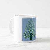 Mug Art de bruit d'arbre du dollar (Devant gauche)