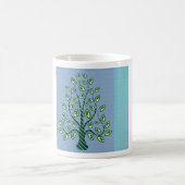 Mug Art de bruit d'arbre du dollar (Centre)
