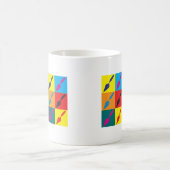 Mug Art de bruit d'archéologie (Centre)