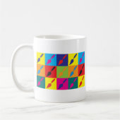 Mug Art de bruit d'archéologie (Gauche)