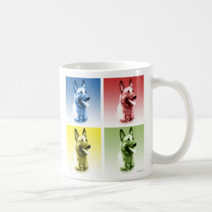 Mug Art de bruit de Malinois de Belge