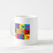 Mug Art de bruit de Paintball (Devant gauche)