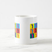 Mug Art de bruit de pédicurie (Centre)