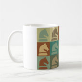 Mug Art de bruit d'échecs (Gauche)