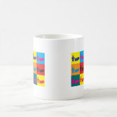 Mug Art de bruit d'enterrements (Centre)