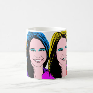 Mug Art de bruit femelle par demande