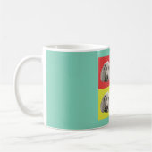 Mug Art de bruit idiot de Weimaraner (Gauche)