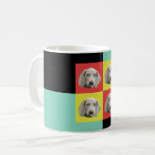Mug Art de bruit idiot de Weimaraner (Devant gauche)