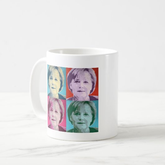 Mug Art de bruit Merkel - - (Devant gauche)