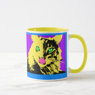 Mug art de chat de bruit