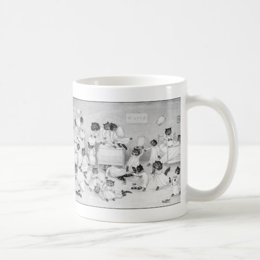 Mug Art de chat par Louis Wain 1900 (Droite)