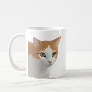 Mug Art de chat roux adorable