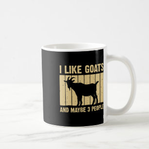 Mug Art de chèvre drôle pour hommes femmes enfants éle