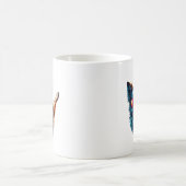 Mug Art de chien cool qui fait du dabbing (Centre)