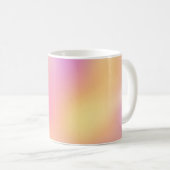 Mug Art de ciel de coucher de soleil abstrait (Devant droit)