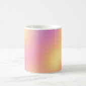 Mug Art de ciel de coucher de soleil abstrait (Centre)