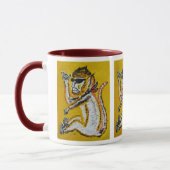 Mug Art de cirque de singe (Gauche)