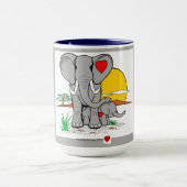 Mug Art de coeur (Centre)