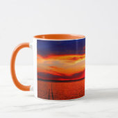 Mug Art de coucher du soleil (Gauche)