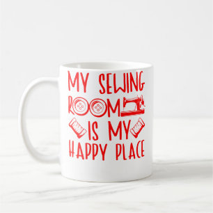 Mug Art de couture drôle pour hommes femmes quilting c