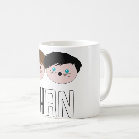 Mug Art de Dan et de Phil Phan (Devant droit)