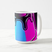 Mug Art de dessert en gelée néon (Devant droit)