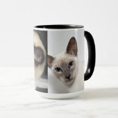 Mug Art de destin de Kitty de Meow de ronronnement (Devant droit)