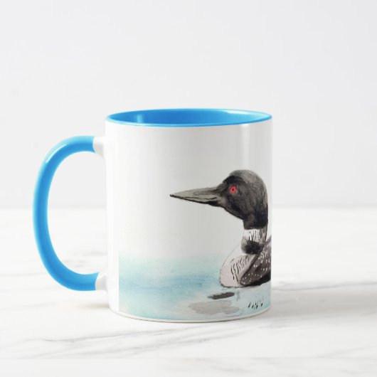 Mug Art de dingue d'aquarelle (Gauche)