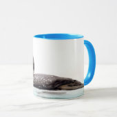 Mug Art de dingue d'aquarelle (Devant droit)