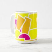 Mug Art de doodle festif 42 (Devant gauche)