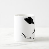 Mug Art de faucon pérégrin de fauconnerie (Centre)