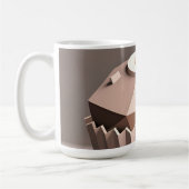 Mug Art de gâteau géométrique à facettes (Gauche)
