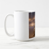 Mug Art de gentleman éléphant pensif (Gauche)