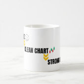 Mug Art de graphique minimal pour un trading intellige (Centre)