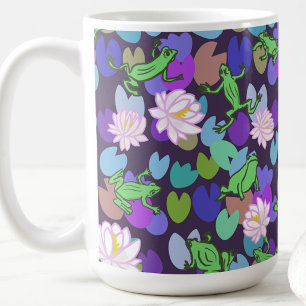Mug Art de grenouille mignon esthétique grenouille ten