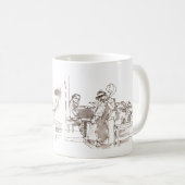 Mug art de groupe de jazz (Devant droit)