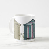 Mug Art de huttes de plage (Devant gauche)