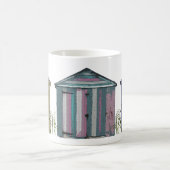 Mug Art de huttes de plage (Centre)