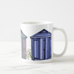 Mug Art de huttes de plage