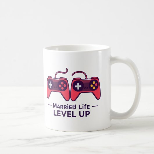 Mug Art de jeu de niveau supérieur pour la vie de coup (Droite)