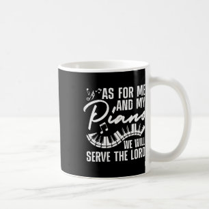 Mug Art de joueur de piano drôle pour hommes femmes pi
