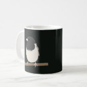 Mug Art de Junco à yeux noirs (Devant gauche)
