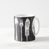 Mug Art de la coutellerie illustrée (Devant droit)