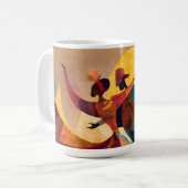 Mug Art de la danse de couple africain (Devant gauche)