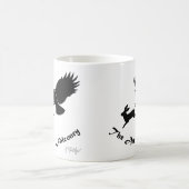 Mug Art de la fauconnerie - Buse à queue rousse (Centre)